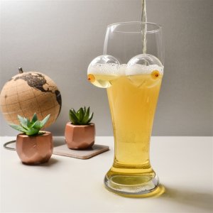Novelty beer glass