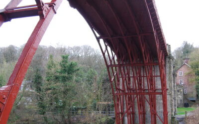 Why is there an iron bridge at Ironbridge?